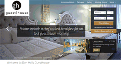 Desktop Screenshot of donhallsguesthouse.com