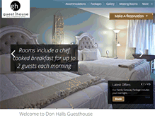 Tablet Screenshot of donhallsguesthouse.com